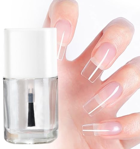 Gel Nail Varnish Quick Dry High Gloss Top Coat - Transparent Base Layer For DIY Manicure And Nail Art Application, Long Lasting Shine For Women & Girls, Professional Clear Polish For Natural,