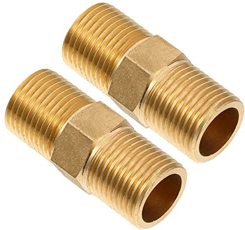 Happyyami 2pezzi Connettore Massiccio Npt Adattatore per Facile Installare Resistente e Industriale