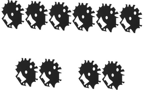 Toddmomy 10pezzi Raschietto Per Barbecue Acciaio Inossidabile Utensile Multiuso Per Pulizia Grill e Rimuovi Residui Per Cucine e Campeggio