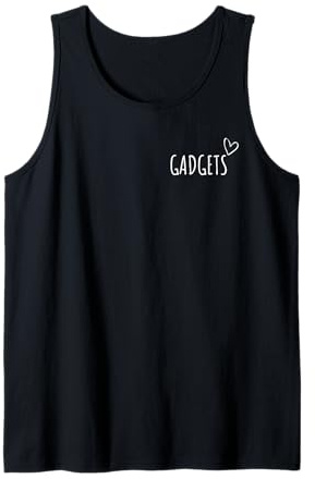Gadgets Lover Hombres Mujeres Niños Camiseta sin Mangas