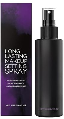Spray Fixateur Maquillage Longue Tenue Résistant À L'Eau, Anti-Transpiration Pour Un Teint Parfait Toute La Journée, Empêche Le Maquillage De Coulurer De Fondre Ou De S'Estomper