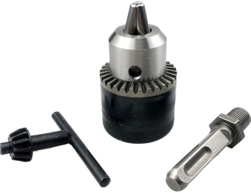 Convertidor de portabrocas de cambio rápido de 1/2 -20UNF, rango de sujeción de 1,5-13mm, adaptador cuadrado for proyectos de bricolaje versátiles, 1 ud.
