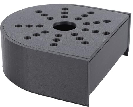 FTVOGUE Kaffebryggare Vattenbricka PLA Upphöjd Droppfångare 108 X 102 X 40 Mm för K Mini Kaffebryggare Bänkskiva Använd för Hemmabar Kaffestation Spilluppsamling