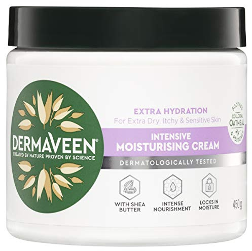 DermaVeen Extra mild intensiv fuktgivande kräm 450 g