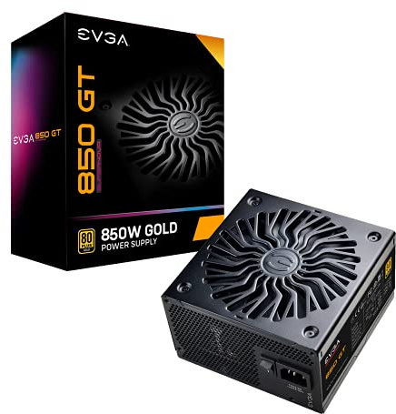 EVGA Fuente DE Poder 220-GT-0850-Y1 850W Plus Gold Supernova Modular