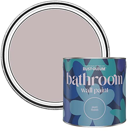 Rust-Oleum rosa feuchtigkeitsresistente Badezimmerwandfarbe Matt Finish - Erdbeer-Vanille 2,5 litres