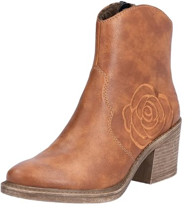 Rieker Bottines Y1250 pour femme, marron, 40 EU