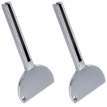 2 Stück Tubenquetscher aus Edelstahl, Zahnpastaspender Squeezer, Rollen-Auswringer, Farbquetscher für Cremes, Farbe, Salbe