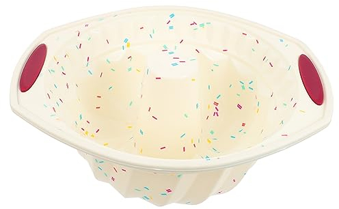 PRETYZOOM 1pezzi Stampo in Silicone Per Torta Savarin Teglia Per Torta Spirale Stampo Per Cottura in Silicone Facile Da Pulire e Mantenere