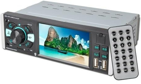 Autoradio 1 DIN display TFT 4.1 stereo 45Wx4 bluetooth USB AUX MP3 media 4051AI