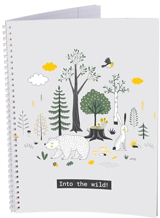 druck.de Collegeblock A4-5 Stück - 80 Blatt - Liniert - Kinder - 80g | Collegeblock DIN A4, 5 Stück, 80 Blatt, liniert, 80 g/m² Papier