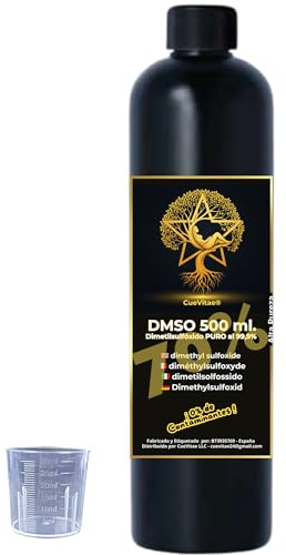 CueVitae® DMSO 70% | 500 ml | Diméthylsulfoxyde Haute Pureté