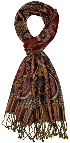 Lorenzo Cana - Herrenschal aus weicher Wolle vom Merinolamm Paisleymuster bunt mehrfarbig 35 cm x 160 cm