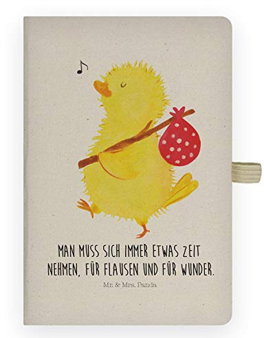 Mr. & Mrs. Panda Skizzenbuch Küken Wander - Geschenk, Ostern, Ei, Frohe, notizbuch, Tagebuch, Kladde, Zeit, Journal, a4, Liebe Grüße, Weltenbummler