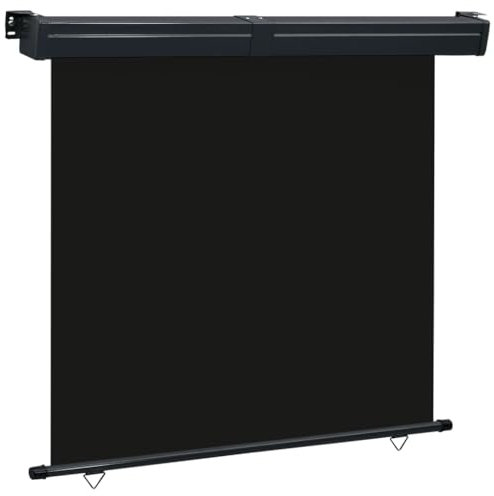 vidaXL Balkongmarkis 175x250 cm svart