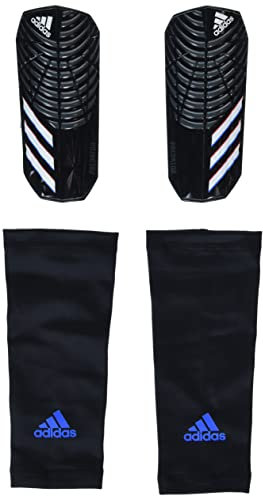Unisex-Adult League Predator Shinguard Black/White/Team Dark Grey X-Large