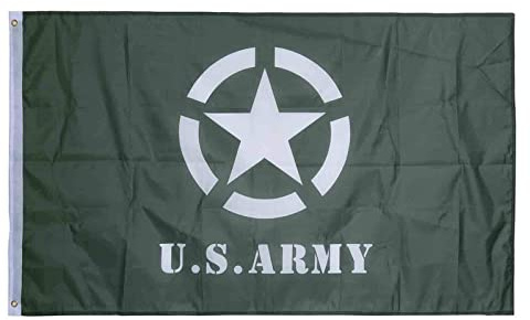 Fahne U.S. Army, Maße 100 x 150 cm