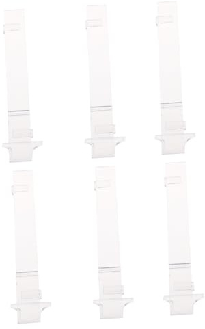 OATIPHO 6stücke Transparente Acryl-uhrenständer Kompakte Watch Display Bases Kratzfester Leichter Uhrenhalter Stilvolle Aufbewahrung Und Organizer Für Zuhause Und Unterwegs