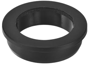 sourcing map 1Pcs Rubber Grommets 50mm Drill Hole, 40mm ID Hole Top Hat Grommet Black Silicone Rubber Hole Plug Gasket for Wiring, Automotive
