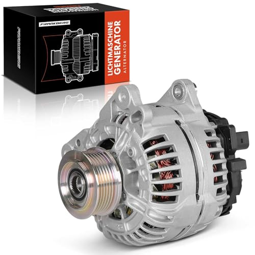Frankberg Lichtmaschine Generator 2-Polig Kompatibel mit A4 Avant 8E5 Golf VI 5K1 T.o.u.r.a.n 1T1 1T2 P.a.s.s.a.t CC 357 Transporter IV Bus 7EB 7EJ 7HB 7HJ Replace# 074903025S