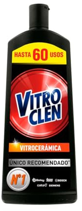 Reinigung für Glaskeramik- und Induktionskochfelder 3 in 1 (Reinigung, Glanz und Schutz) 450 ml 4er-Pack