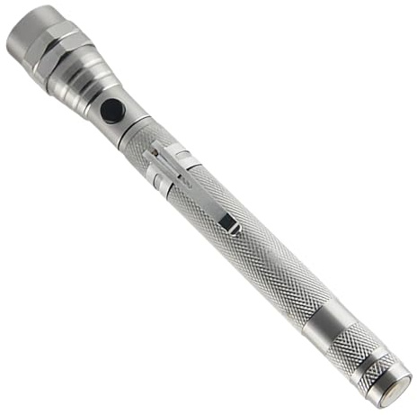 Teleskop LED Magnetisches Teleskop – Minitische Flexoble Torch LED | Legenäre Teleskop-Taschenlampe, Teleskop-Magnetaufnahme-Werkzeug, 360 Gadget Cool drehbar, Lampe