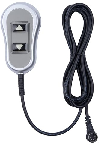 SitzKraft Replacement for 11560 11560UX -2-Button 90° 5-Pin Remote with Backlit Also Fits 11560U, HC-6022-PR2-TE/PAL, HC-UR1B-01, HCR1802_LN