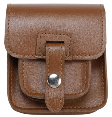 Mirweon Leather Protective Case Organizers Carrying Bag with Inner for RG34XXSP Handheld Game Console Holder Premium Gaming Accessory Protector