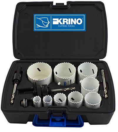 Krino 21013205 K Lot de 13 scies cloche bimétal, en cobalt et acier