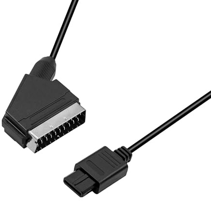 Mcbazel Câble péritel AV RVB pour SNES GameCube (NGC) N64 NTSC