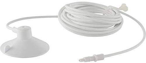 Schellenberg 02267 Solar Sensor for Electric Belt Winder Rolldrive 55, 65, 75 and 105, 3 m Cable Length, White, Kabellänge 3,0 m