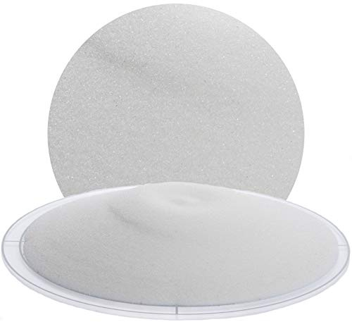 Schicker Mineral Glasperlen Strahlmittel 25 kg zum Sandstrahlen von Aluminium und Edelstahl, Feinstrahlmittel aus Deutschland, Strahlgut fein bis grob (150-250 µm)