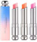Pack of 3 Crystal Jelly Lipstick, BEEXY Long Lasting Nutritious Lip Balm Lips Moisturizer Magic Temperature Color Change Lipstick