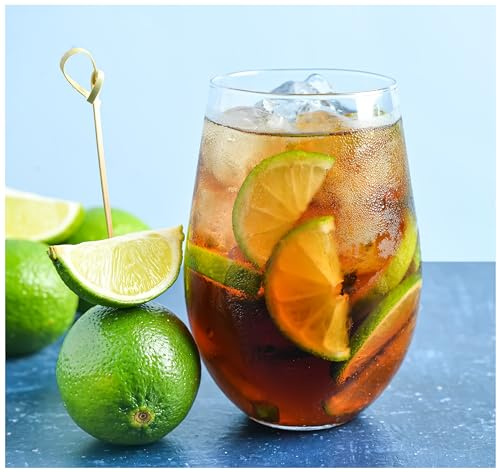 Topkapi Tiki Becher Kaluhu │ Tiki Cocktailgläser Partygläser Universalglas │ Exzellent für Mojito, Mai Tai, Pina Colada │ Tiki Bar Serie │~465 ml │ Spülmaschinenfest │ 4 Stück