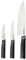 KitchenAid, Japenese Knife Set, Sharp High-Carbon Japanese Steel Knife, Black, Blade Covers Included, 3 Pieces,0.1 x 0.1 x 0.1 cm; 100 Grams