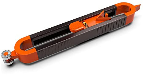 Yuehuamech Contour Gauge with Lock Contour Duplicator Gauge Scribe Tool Precise Profile Duplicator Gauge DIY Hand Tools for Carpenter Woodworking Laminate Laying