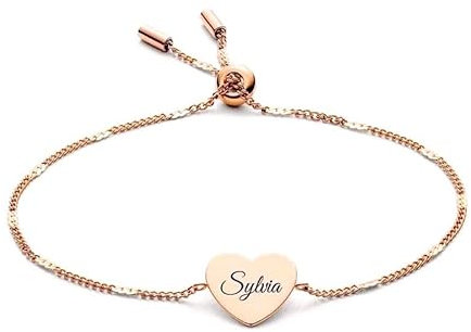 Personalised Bracelet (Rose gold)