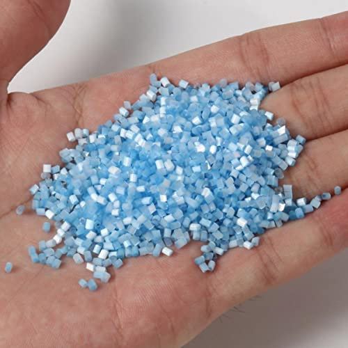 2000pcs 2mm Opal Cat Eye Beads Czech Glass Beads for Jewelry Making DIY Bracelet Necklace Bag Clothes Sewing-Lake Blue,18g 2000pcs