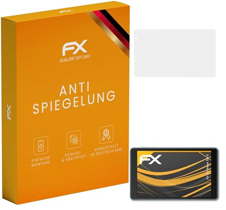 atFoliX Displayfolie kompatibel mit Blackview Tab 5 Schutzfolie, entspiegelnde und stoßdämpfende FX Folie (2X)