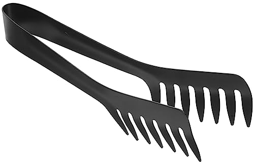 Luxshiny Edelstahl Spaghettizange Mit Kammzähnen Nudelzange Für Küche Und Buffet Lebensmittelsicherer Pasta Clip Komfortabler Griff 7.9 Zoll Länge