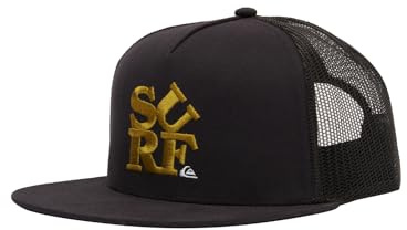 Quiksilver Oasis Trucker, Gorro para Hombre, Anthracite, Talla única