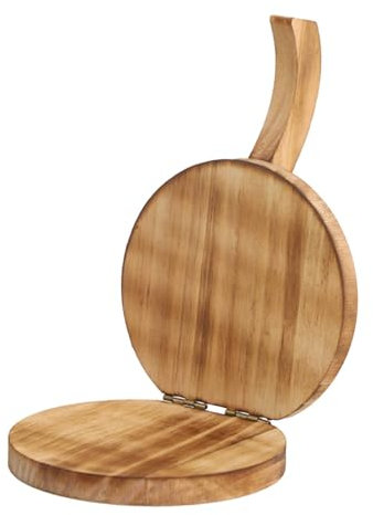 perfk Presse à Tortilla en Bois, presseur d'emballage de boulettes, presseur Ergonomique Mexicain pour Tortillas de pâtisserie, Peau de boulettes