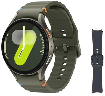 Samsung Galaxy Watch7 Bluetooth + Correa - Smartwatch 44mm, Control de Salud, Seguimiento Deportivo, Verde (Versión Española)