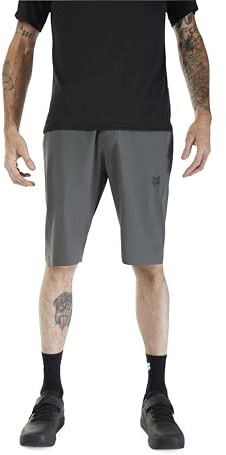 Fox Racing Men's Ranger Mountain Bike Short with Liner, Dark Shadow, 34