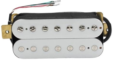 Single-Coil-Tonabnehmer-Set 7 String E-Gitarre Humbucker Dual Coil Gitarre Pickup Coil Splitting Pickup N8.5K/B14K Ausgang Gitarre Teile(D)