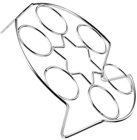 FUNOMOCYA Eierhalter Edelstahl Dampfgarer Mehrzweck Eierdampfgarer Ständer Für Küche Haushalt Stabil Und Sicher