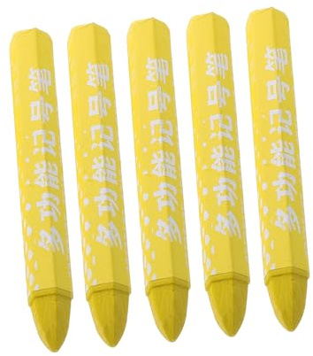 YOSADIER 5piezas Marcador De Neumáticos Crayones De Cera Marcador De Neumáticos Para Reparación y De Coches Bicicletas y Motocicletas Crayones