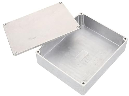 CLISPEED Metall Stompbox-gehäuse Für Gitarre Alu Pedalbox-case Effektbox Aus Aluminiumdruckguss Musikinstrumenten-halterung Ersatzgehäuse Für Gitarrenpedale