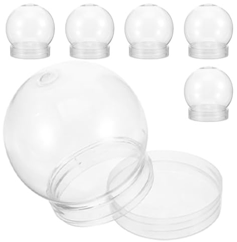 DIY Plastic Water Globe Bottles 6 Pack 150ml PET