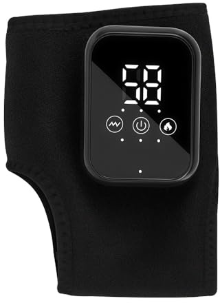 2Pcs Massaggiatore per Piedi, Dispositivo Wireless per il Massaggio dei Piedi Con 5 Modalità di Terapia del Calore e 3 Modalità di con Vibrazione, per Corsa e Rilassamento Muscolare Dopo L'attivi